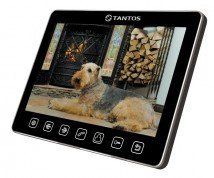 Tantos Sherlock+ (black) - монитор видедомофона в черном корпусе с диагональю экрана 10,1" дюймов