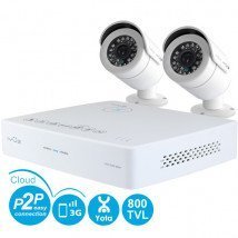 Система Видеонаблюдения Mini 960Н PRO 4+2 800 ТВЛ Ivue 6004K-2CK20-1099ICR