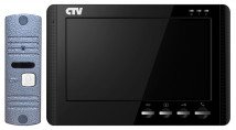 Комплект цветного видеодомофона CTV-DP1700 (W/B)