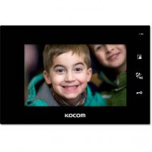 Монитор цветного видеодомофона KOCOM KCV-A374LE (чёрный) Vizit