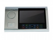 Цветной монитор видеодомофона Kenwei KW-S701C серебро