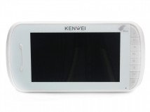 Цветной монитор видеодомофона Kenwei KW-E703FC белый