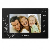 Kocom    KCV-A374LE (чёрный) Digital. Монитор цв.видеодомофона