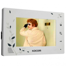 Kocom    KCV-A374LE (белый) Монитор цв.видеодомофона