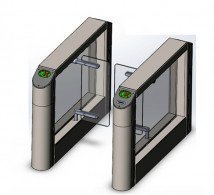 Корпус из шлифованной нержавеющей стали Praktika-t-04 (900мм, правый/левый элемент)