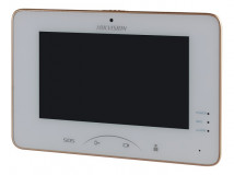 Монитор IP-домофона цветной с функцией «свободные руки» DS-KH8301-WT