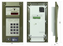 Вызывная панель видеодомофона БВД-М202RTCP
