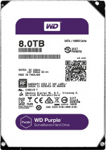 Жесткий диск (HDD) для видеонаблюдения HDD 8000 GB (8 TB) SATA-III Purple (WD80PURZ)