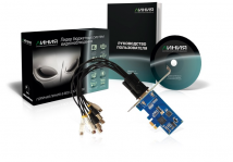 Гибридная плата видеозахвата (аналог или IP) Линия 8х25A Hybrid IP