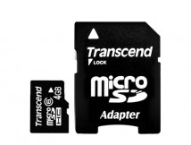 Карта памяти microSDHC, 16 ГБ, Class 10. TS16GUSDHC10